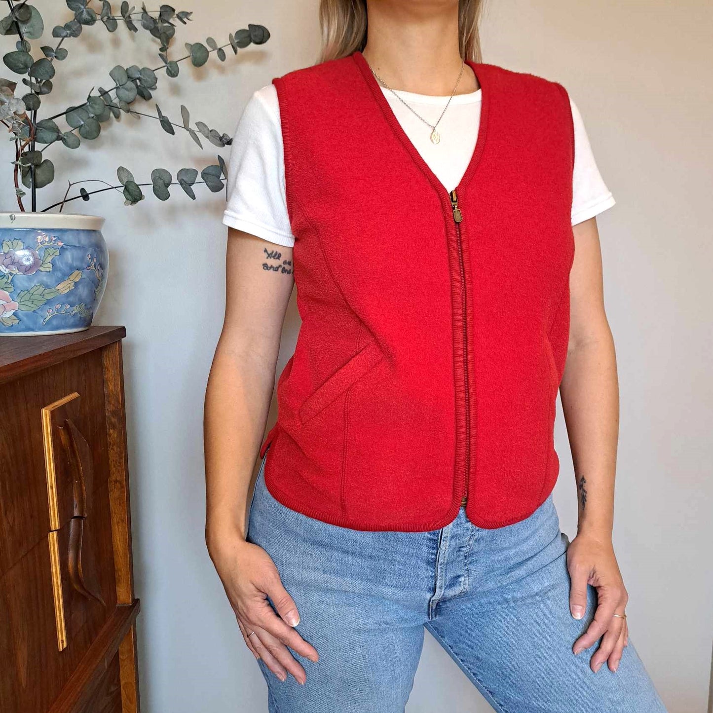 Gilet rouge